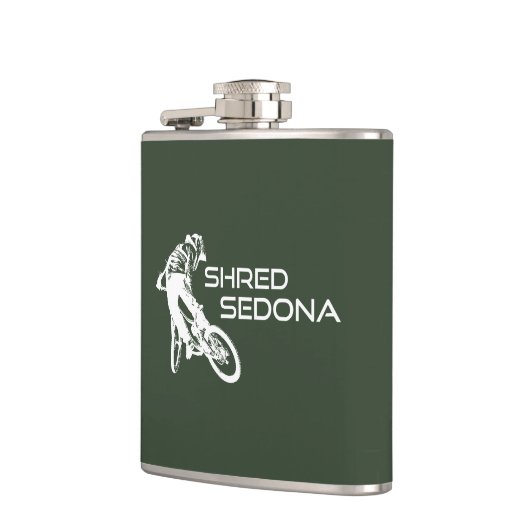 Shred Sedona Arizona Mountainbike Heupfles (Links)