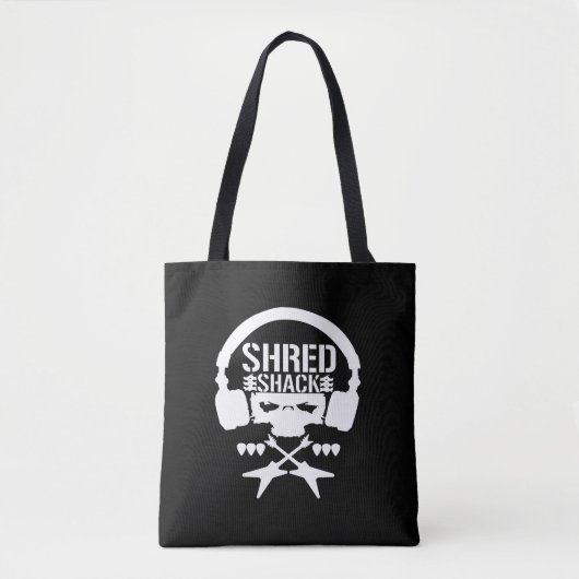 "Shred Shack Bullet Club Parody" Logo Canvas tas (Voorkant)