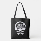 "Shred Shack Bullet Club Parody" Logo Canvas tas (Achterkant)