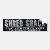 Shred Shack "Classic" Bumpersticker (Voorkant)