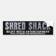 Shred Shack "Classic" Bumpersticker