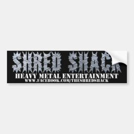 Shred Shack "Classic" Bumpersticker