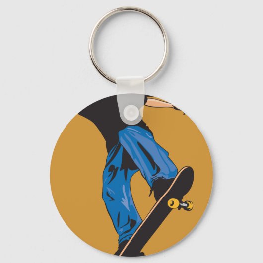 Shred Skateboarding Sleutelhanger (Voorkant)
