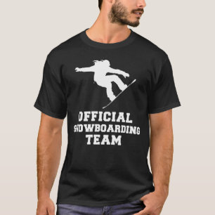 Shred & Smile - Officiële Snowboarden Team T-shirt