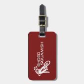 Shred Squamish Mountain Biking Bagagelabel (Voorkant verticaal)