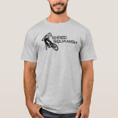 Shred Squamish Mountain Biking T-shirt (Voorkant)