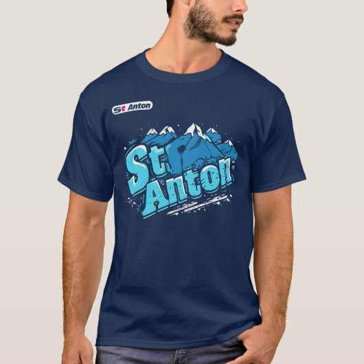 Shred St Anton T-shirt (Voorkant)