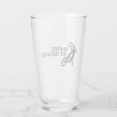 Shred St. George Utah Mountainbiken Glas (Achterkant)