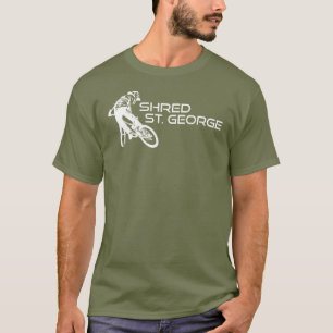 Shred St. George Utah Mountainbiken T-shirt