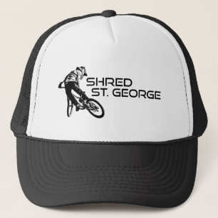 Shred St. George Utah Mountainbiken Trucker Pet