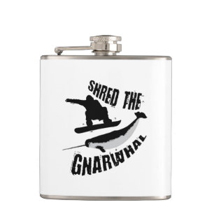 Shred The Gnarwhal Heupfles