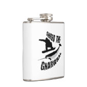 Shred The Gnarwhal Heupfles (Rechts)