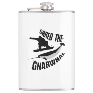Shred The Gnarwhal Heupfles