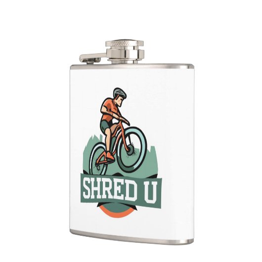 Shred University mountainbiken Heupfles (Links)