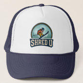 Shred University Skiën Trucker Pet (Voorkant)