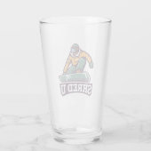 Shred University Snowboarden Glas (Achterkant)