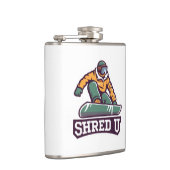 Shred University Snowboarden Heupfles (Rechts)