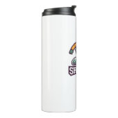 Shred University Snowboarden Thermosbeker (Gedraaid links)