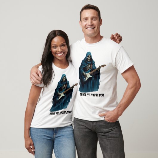 Shred Until Your Dead - T-shirt voor Halloween (Unisex)