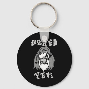 Shred Yeti - Fun Yeti Bigfoot Sasquatch Snowboardi Sleutelhanger