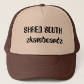 SHRED ZUID-skateboards Trucker Pet (Voorkant)
