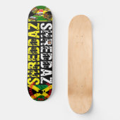SHREDDAZ 8 1/4 "Skateboard Deck Persoonlijk Skateboard (Voorkant)