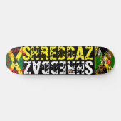 SHREDDAZ 8 1/4 "Skateboard Deck Persoonlijk Skateboard (Horizontaal)