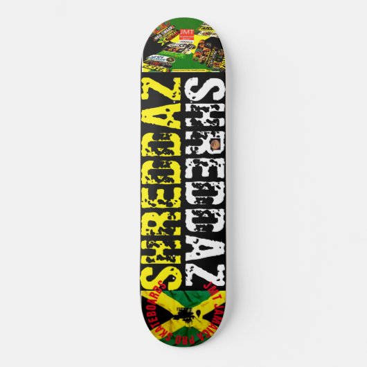 SHREDDAZ 8 1/4 "Skateboard Deck Persoonlijk Skateboard (Voorkant)