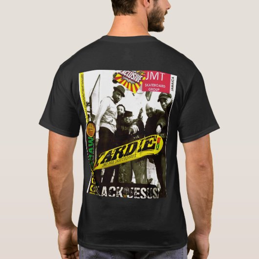 SHREDDAZ Basic Donker T-shirt (Achterkant)