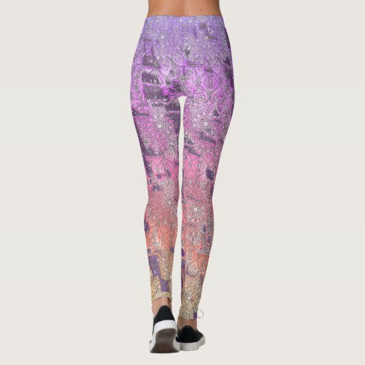 Shredded Boho Leggings (Achterkant)