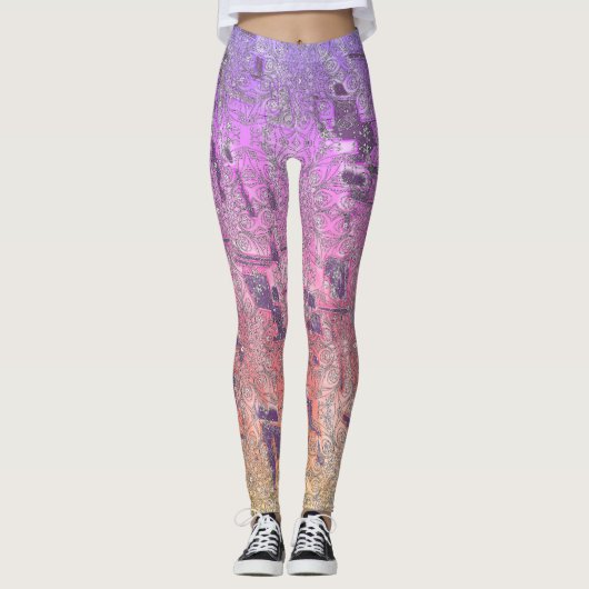 Shredded Boho Leggings (Voorkant)