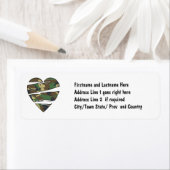 Shredded Camo Hart Etiket (Insitu)