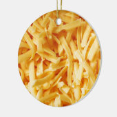 Shredded Cheddar Cheese Keramisch Ornament (Links)