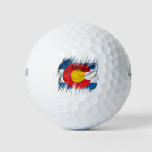 Shredded Colorado Golfballen (Voorkant)