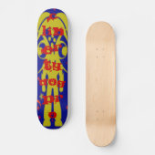 SHREDDER PRO PREMIUM ARGYLE MONSTER SKATEBOARD (Voorkant)