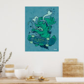 Shredder (subdued color) poster (Keuken)