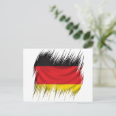 Shredders German Flag Briefkaart (Staand voorkant)