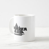 Shredders Skipper Koffiemok (Voorkant links)