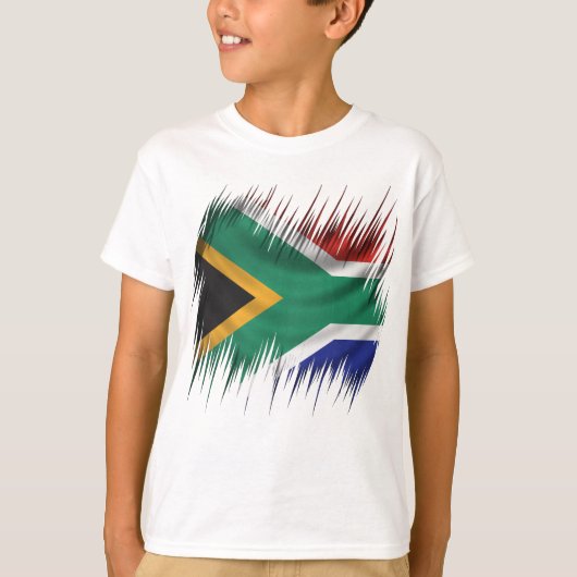 Shredders South Africa Flag T-shirt (Voorkant)