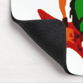 Shredder's Speed Pad: Rock Guitarist Mouse Pad Muismat (Hoek)