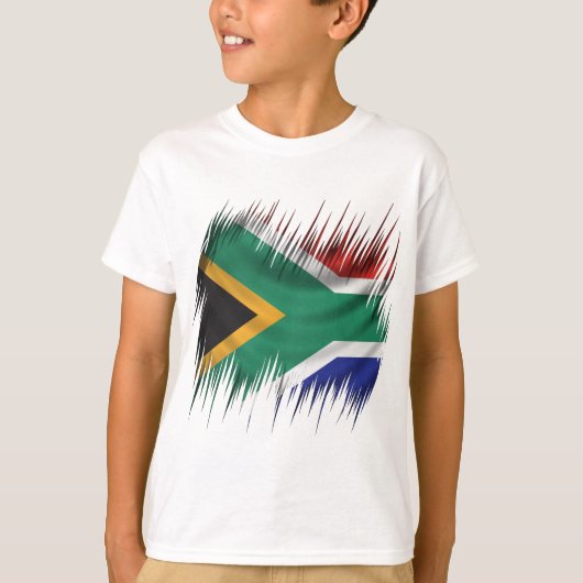 Shredders Zuid-Afrikaanse vlag T-shirt (Voorkant)