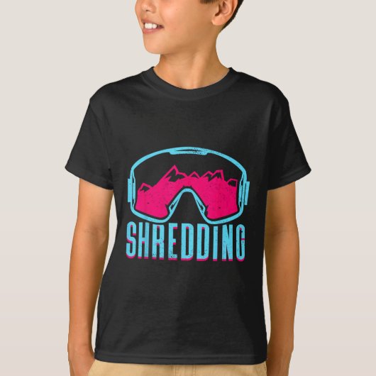 Shredding  t-shirt (Voorkant)