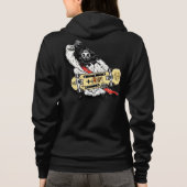 "Shredding voor CHRISTUS Hoodie (Achterkant)