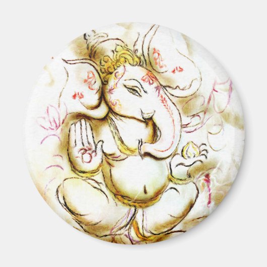 Shree Ganesh Magneet (Voorkant)