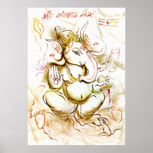 Shree Ganesh Poster (Voorkant)