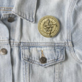 Shree Ganesh Ronde Button 5,7 Cm (In situ)