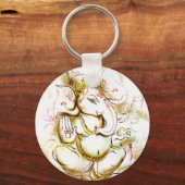 Shree Ganesh Sleutelhanger (Voorkant)