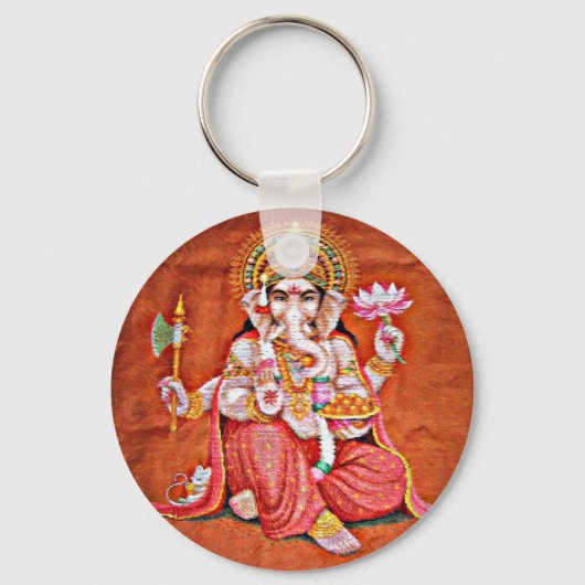 Shree Ganeshya Sleutelhanger (Voorkant)