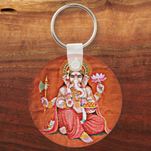 Shree Ganeshya Sleutelhanger (Voorkant)