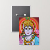 Shree Krishna Tote Tas Button (Voorkant / Achterkant)
